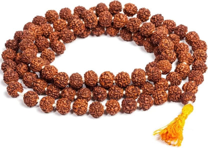 5 Mukhi Rudraksha Mala size 6mm (108 BEADS)