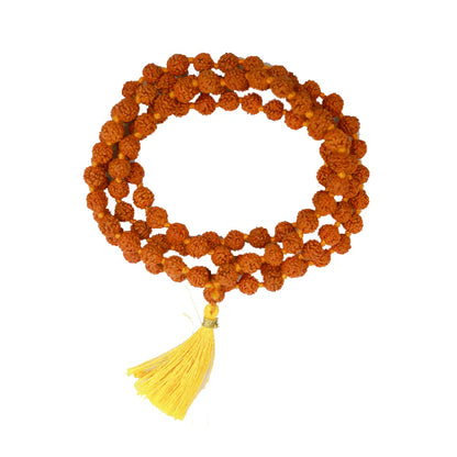 5 Mukhi Rudraksha Mala size 6mm (108 BEADS)